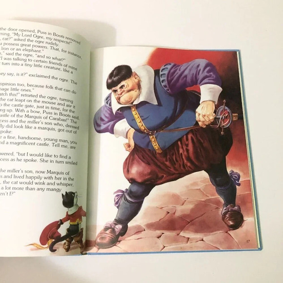 Vtg Great Fairy  Tale Classics The Story of Puss in Boots and Other Tales Book - Picture 13 of 16